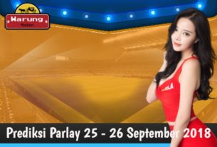 Prediksi Parlay 25 - 26 September 2018